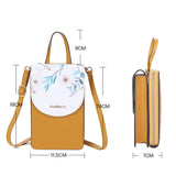 Chinese Style Women Bag Small Female Shoulder Bags Top Phone Pocket Mini Women B