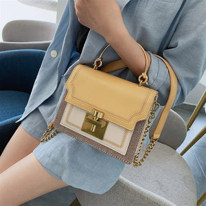 Vintage Leather Crossbody Bag
