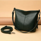 Summer Soft Leather Shoulder Bags for Women