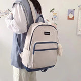 College Style Campus Backpack School Bag