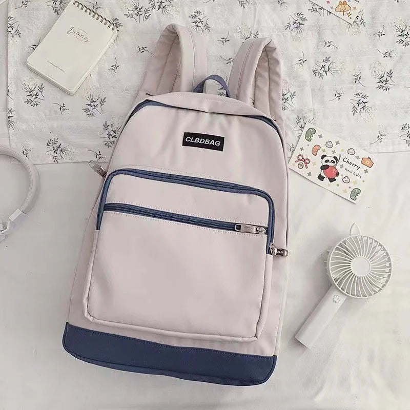 College Style Campus Backpack School Bag