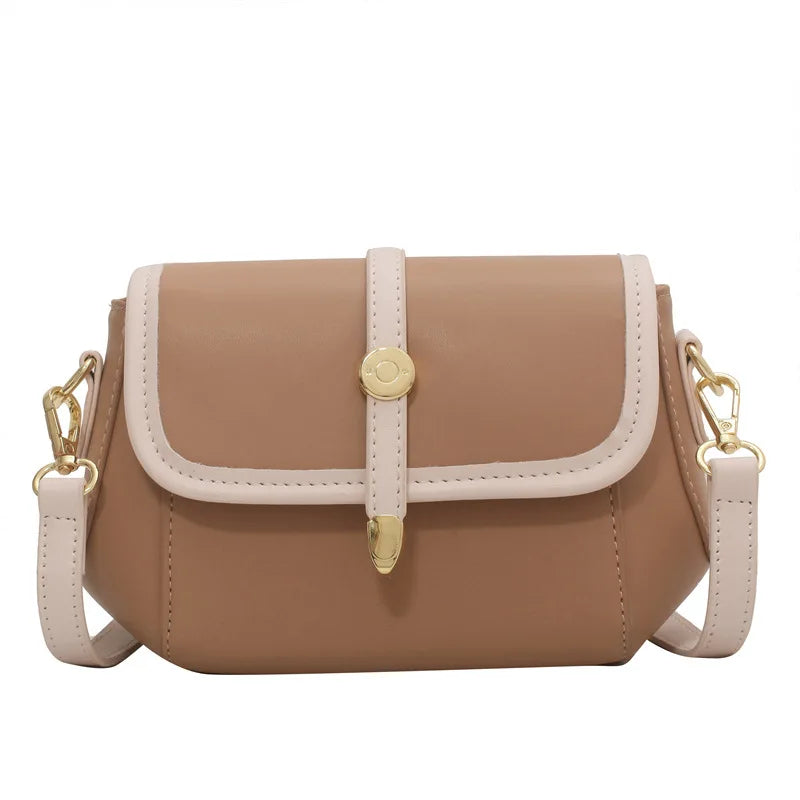 Colorful Pu Women Bucket Clutch Bags - Crossbody Shopping Package