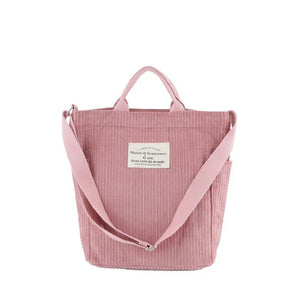 Corduroy Handbags Women Bags Literary Canvas Women's Handbags Shoulder Bags