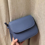 Women's Pu Leather Crossbody Bag Wild Style Shoulder Saddle Bag