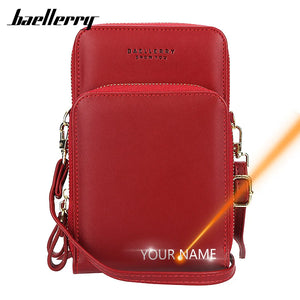 Engraved Mini Messenger Bag for Women