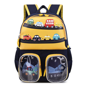 Girls' Cartoon Schoolbag for Primary School Students
