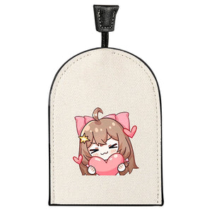 Canvas Key Bag Case Keychain Pouch