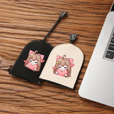 Canvas Key Bag Case Keychain Pouch