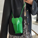 Elephant Mini Shoulder Bags Women's Crossbody Handbag Phone Vintage Purse