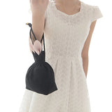Rabbit Ear Makeup String Pouch Portable Handbag