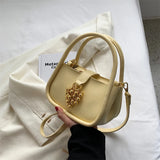 Grape Beading PU Leather Tote Bag for Women