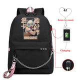 Demon Slayer Anime Travel Bag Teenagers Unisex Harajuku School Sports Bag