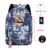 Demon Slayer Anime Travel Bag Teenagers Unisex Harajuku School Sports Bag