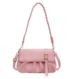 Crossbody Bag PU Leather Soft Messenger Bags For Ladies Casual Shoulder Bag