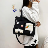 Nylon Crossbody Shoulder Bag Large Capacity Totes Women Handbag