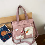 Nylon Crossbody Shoulder Bag Large Capacity Totes Women Handbag