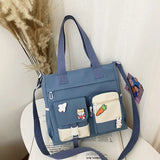 Nylon Crossbody Shoulder Bag Large Capacity Totes Women Handbag