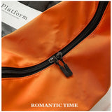 Dumpling Bag Women's Large Capacity Messenger Bag Casual Oxford Cloth