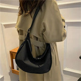 Dumpling Bag Women's Large Capacity Messenger Bag Casual Oxford Cloth