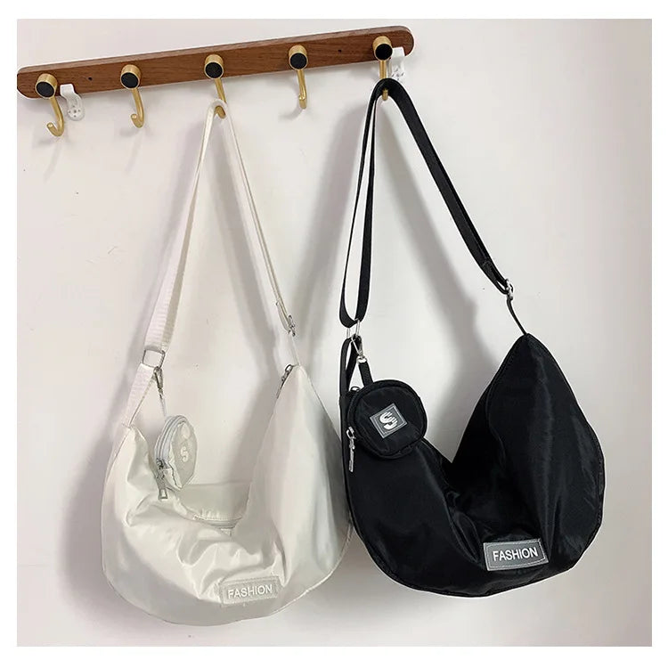 Dumpling Shoulder Bags Solid Crossbody Bags Sports Bags Casual Travel Bags