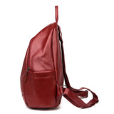 Women Ladies Backpack Travel PU Leather Small Shoulder School
