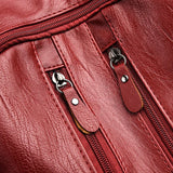 Women Ladies Backpack Travel PU Leather Small Shoulder School