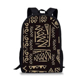 Tribal Geometry Print School Backpack Waterproof Mochila Femenina