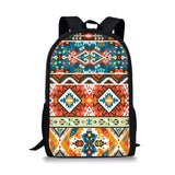 Tribal Print School Bags for Girls Laptop Backpack Adjustable Strap