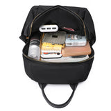 Chinese Style Embroidery Backpack, Light Waterproof Nylon Bag