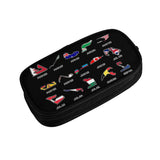 F1 Calendar Pen Box Student School Anime Zipper Pen Bag
