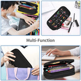 F1 Calendar Pen Box Student School Anime Zipper Pen Bag