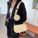 Stylish Crossbody Bag for Women High PU Leather Shoulder Purse