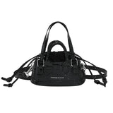 Mini Bucket Bag PU Leather Women's Handbags Chain Crossbody Bags