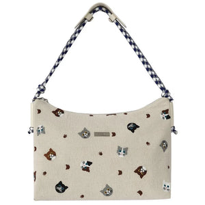 Large Capacity Canvas Totes Shoulder Bags