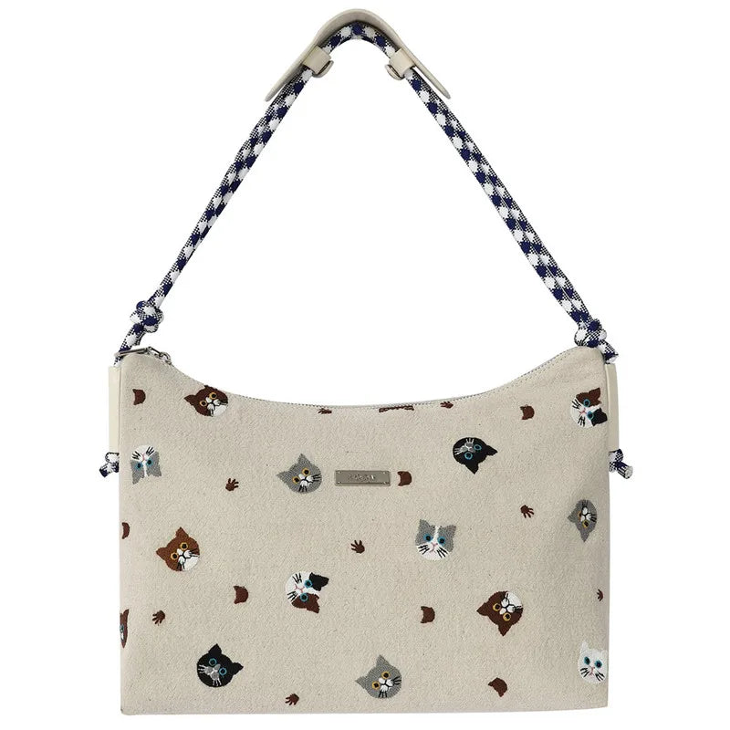 Large Capacity Canvas Totes Shoulder Bags