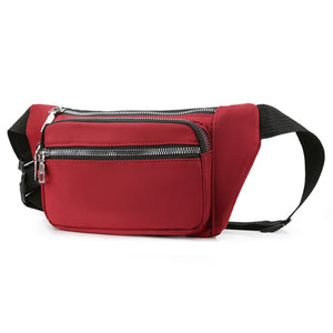 Canvas Crossbody Waist Bag Ladies Belt Bag Pack Travel Chest Bum Bag