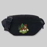 Fanny Packs Women's Waist Bag Mushroom Series Pattern