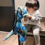 3D Dinosaur Backpack Plush Bag for Kids