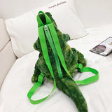3D Dinosaur Backpack Plush Bag for Kids