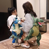 3D Dinosaur Backpack Plush Bag for Kids