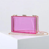 Acrylic Evening Clutch Bags Summer Candy Handbags Women Bags