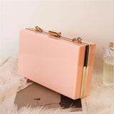 Acrylic Evening Clutch Bags Summer Candy Handbags Women Bags