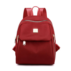 Women Large Capacity Outdoor Shopping Bag Girls Bookbag Rucksack Travel