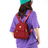 Women Large Capacity Outdoor Shopping Bag Girls Bookbag Rucksack Travel