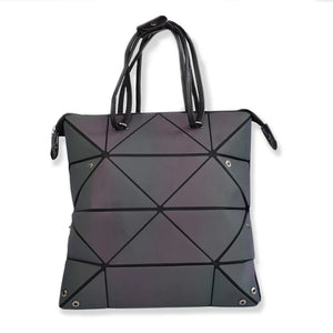 Luminous Geometric Handbags Women Crossbody Bag Tote Handbag