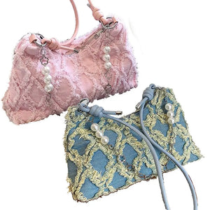 Colorful Handbags, Women Bucket Clutch Box, Square Crossbody Shopping Package