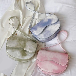 Colorful Handbags Bucket Clutch Crossbody Messenger Bags for Girl Gift