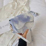 Colorful Handbags Bucket Clutch Crossbody Messenger Bags for Girl Gift
