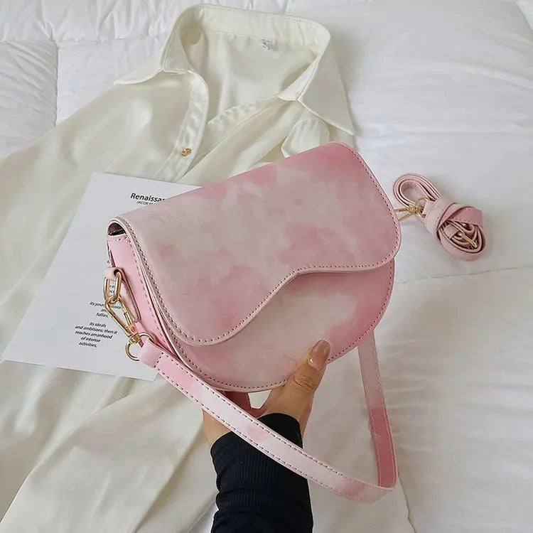 Colorful Handbags Bucket Clutch Crossbody Messenger Bags for Girl Gift