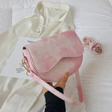 Colorful Handbags Bucket Clutch Crossbody Messenger Bags for Girl Gift